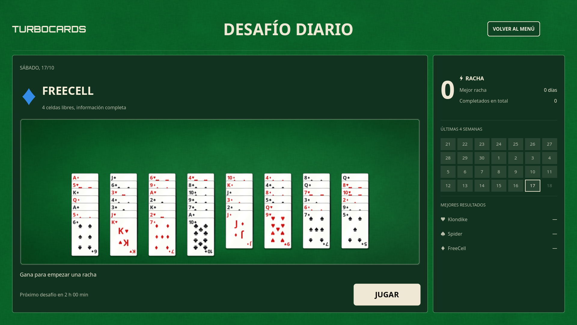 Desafío diario